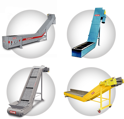 ScrapVeyor, Drag, Steel Belt, and Pivot Belt™ Metal Scrap Conveyors