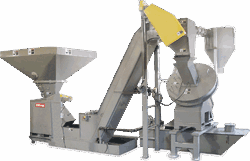 PRAB Crusher/Wringer Chip Processing System