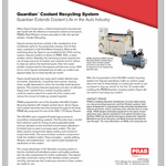 PRAB product brochure cover for fluid filtration systems
