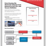 PRAB product brochure cover for wastewater treatment systems