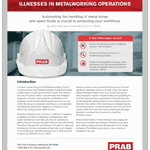 PRAB parts washer product brochure cover