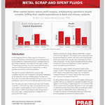 PRAB parts washer product brochure cover