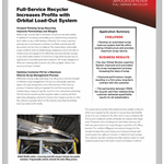 PRAB product brochure cover for material handling systems