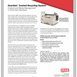PRAB product brochure cover for fluid filtration equipment