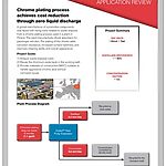 PRAB product brochure cover for wastewater treatment technology