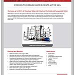 PRAB brochure cover for chip wringer and centrifuge systems
