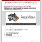 PRAB product brochure cover for industrial filtration solutions