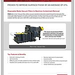 PRAB product brochure cover for metal scrap processing equipment