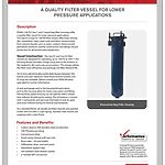 PRAB product brochure cover for wastewater treatment systems