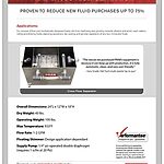 PRAB product brochure cover for coolant recycling technology