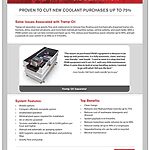 PRAB product brochure cover for Guardian coolant recycling systems
