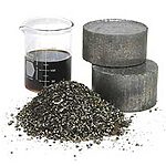 Clean processed metal chips after PRAB conveyor system treatment