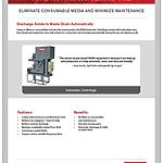 PRAB product brochure cover for coolant recycling equipment