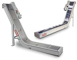 Magnetic Conveyors cleanly discharge scrap without carryover | Scrap Conveyor | PRAB