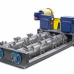 PRAB Bundle Breaker separating compacted metal scrap bundles
