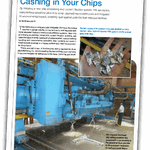 PRAB article cover about maximizing value from metal chip recycling