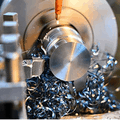 Tool and turning metal chips from CNC machining operations