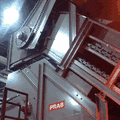 PRAB PC2000 chip processing system for metal scrap handling
