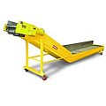 PRAB pivot scrap conveyor system for metal chip handling