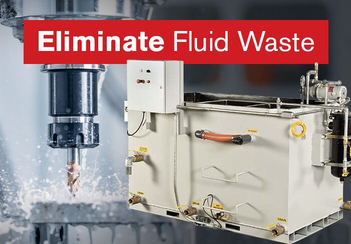 Coolant Recycling Systems | Reducing Coolant Costs | Fluid Filtration and Recycling Eliminates Fluid Waste and Prolongs Equipment Life