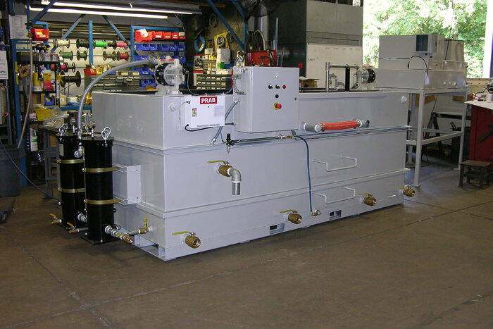 PRAB Guardian coolant recycling system Hero image Guardian coolant filtration recycling equipment, coolant recycling systems, coolant filtration machines