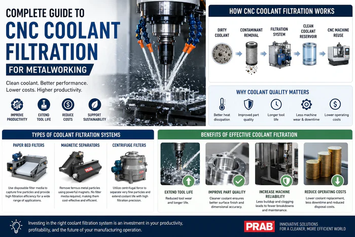 CNC coolant filtration Complete Guide to CNC Coolant Filtration for Metalworking