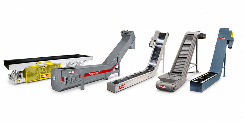 PRAB conveyors array